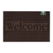 Килимок придверний Eco Fabric 60*90 см WELCOME без кромки, коричневий (6090-012) - фото № 2