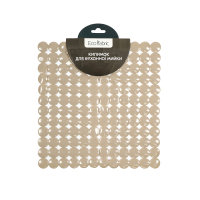 Килимок для кухонної мийки Eco Fabric 27*27 см СФЕРИ, бежевий (2727-002)