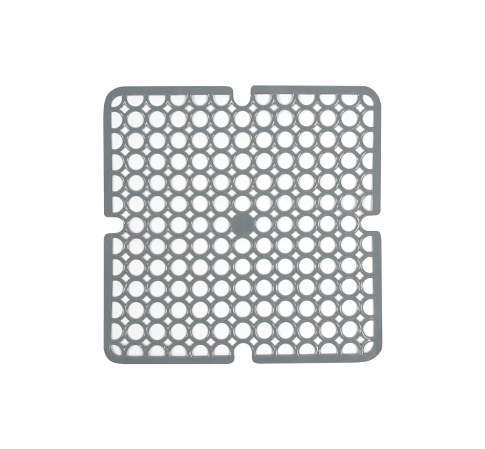 Килимок для кухонної мийки Eco Fabric 28*28 см КОЛО, сірий (2828-001) - фото № 4