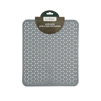 Килимок для кухонної мийки Eco Fabric 31*27 см ЛОЗА, сірий (3127-001)