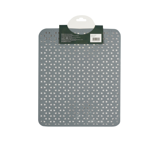 Килимок для кухонної мийки Eco Fabric 31*27 см ЛОЗА, сірий (3127-001) - фото № 3