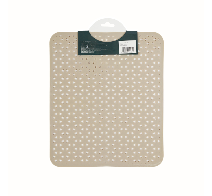 Килимок для кухонної мийки Eco Fabric 31*27 см ЛОЗА, бежевий (3127-002) - фото № 5