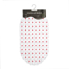 Килимок у ванну кімнату Eco Fabric 63*34 см КРАПКА, червоний (6334-003)