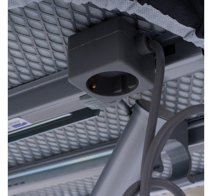 Дошка для прасування 125*45 см Dogrular DIVA (14012-PLUG-POD) з розеткою - фото № 7
