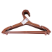 Плечики для одягу Laundry набір 5 шт, коричневий (VL-50 S2 brown) - фото № 3