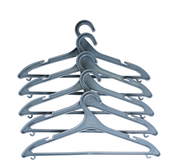 Плечики для одягу Laundry набір 5 шт, сірий (VL-50 S2 gray) - фото № 5