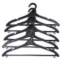 Плечики для одягу Laundry набір 5 шт, чорний (VL-50 S3 black)