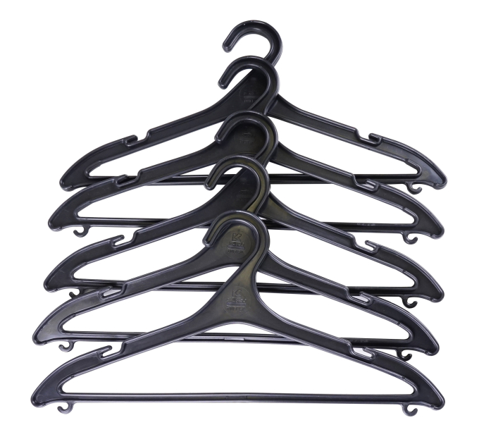 Плечики для одежды Laundry набор 5 шт, черный (VL-50 S3 black) - фото № 1