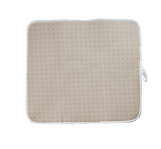 Набор для кухни Eco Fabric (коврик для посуды 44*40 см, прихватка, перчатка), бежевый (EF-4340-BG) - фото № 7
