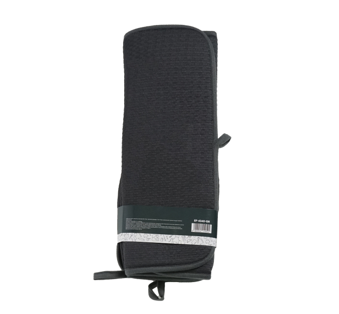 Набір для кухні Eco Fabric (килимок для посуду 44*40 см, прихватка, рукавичка), сірий (EF-4340-GR) - фото № 5
