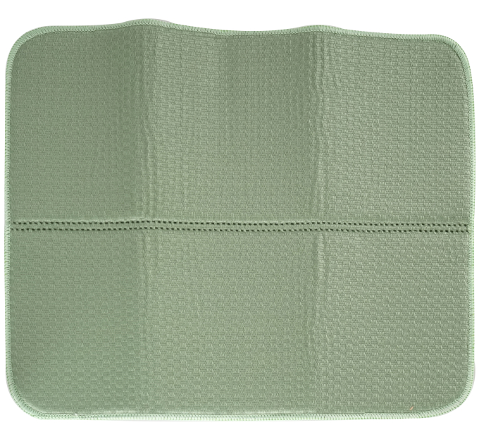 Коврик для сушки посуды Eco Fabric 36*44 см, зеленый (EF-3644-GR) - фото № 5
