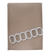 Шторка для ванної кімнати Eco Fabric ПІКА 180*180 см, мокко (EF-1801-MO) - фото № 1