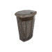 Корзина для білизни Prima Nova PALM, коричнева (E44-10-10) - фото № 4
