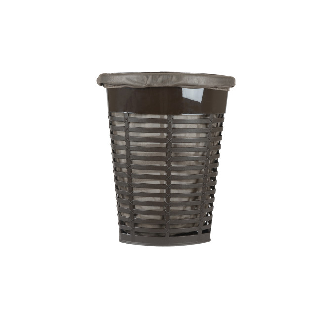 Корзина для білизни Prima Nova PALM, коричнева (E44-10-10) - фото № 5