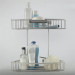 Полиця кутова у ванну 2 яруса Prima Nova PALOMA, алюмінієва (N31-30) - фото № 5