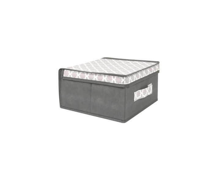 Короб для зберігання речей HOME 30*30*16см, French Grey (485487-RO) - фото № 2