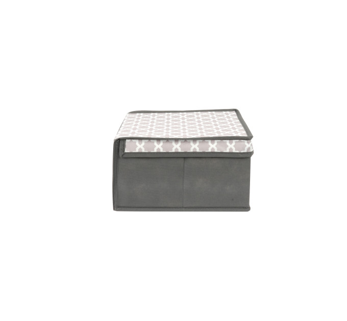 Короб для зберігання речей HOME 30*30*16см, French Grey (485487-RO) - фото № 5