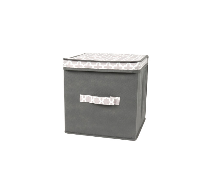 Короб для зберігання речей HOME 30*30*30см, French Grey (485494-RO) - фото № 3