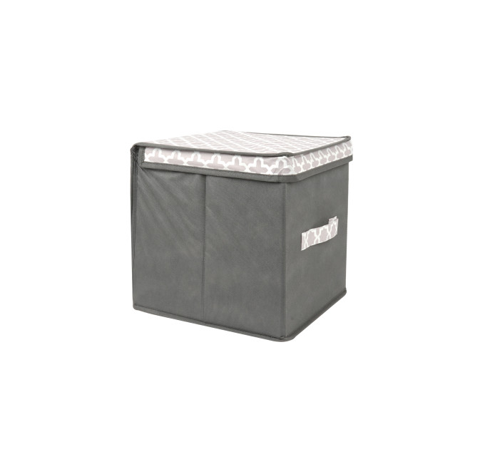 Короб для зберігання речей HOME 30*30*30см, French Grey (485494-RO) - фото № 2