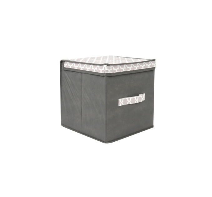 Короб для зберігання речей HOME 30*30*30см, French Grey (485494-RO) - фото № 1