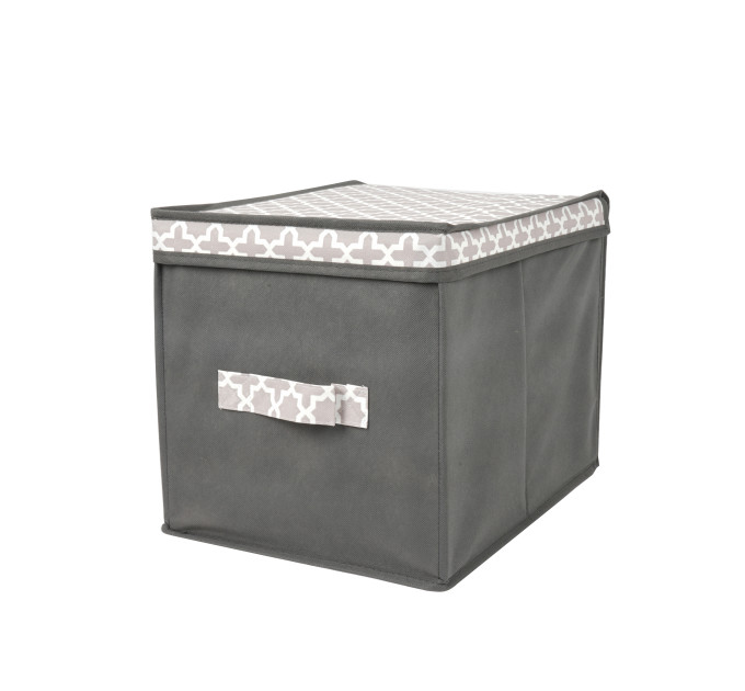 Короб для зберігання речей HOME 30*40*30см, French Grey (485517-RO) - фото № 1