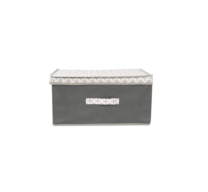 Короб для зберігання речей HOME 50*30*25см, French Grey (485524-RO) - фото № 2
