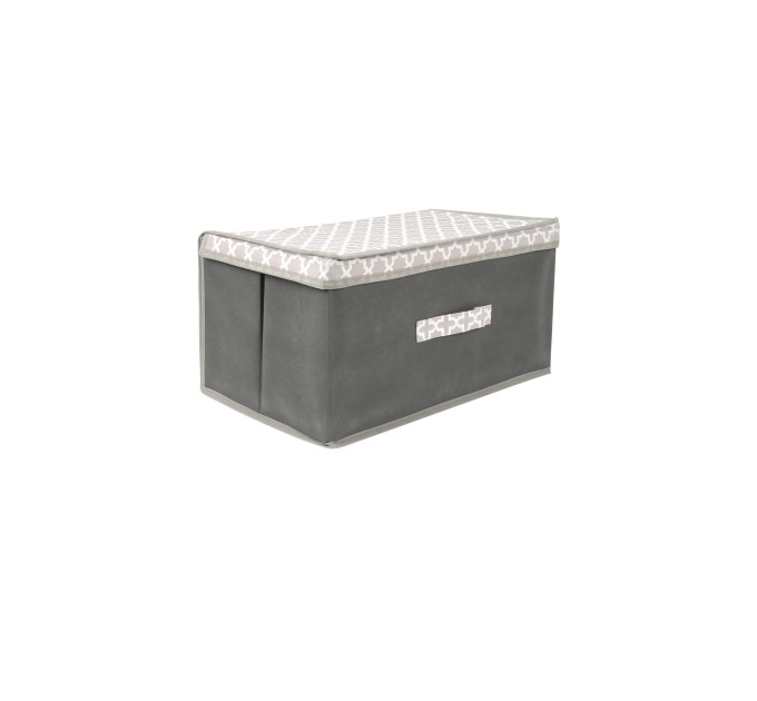 Короб для зберігання речей HOME 50*30*25см, French Grey (485524-RO) - фото № 3