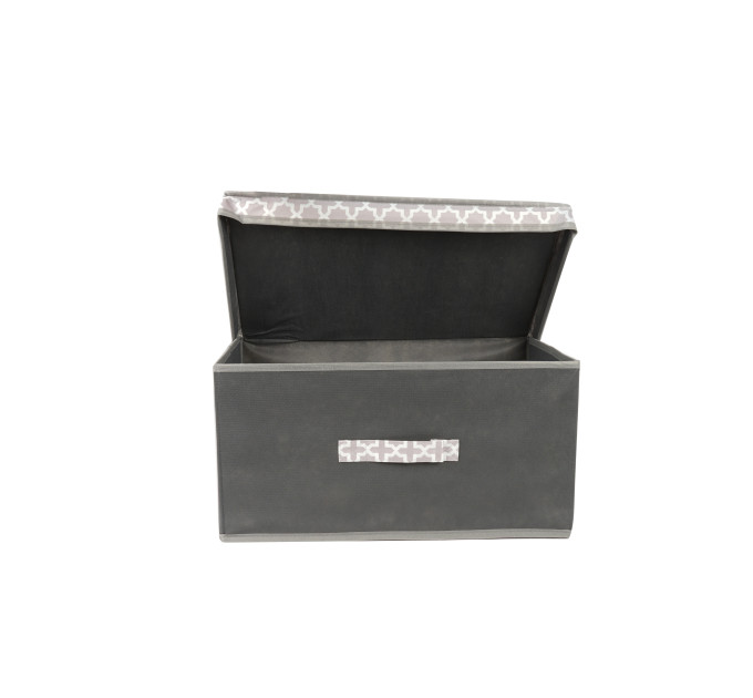 Короб для зберігання речей HOME 50*30*25см, French Grey (485524-RO) - фото № 4