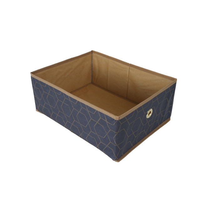 Короб для зберігання речей HOME 30*40*16см, Classic Blue (258489) - фото № 3