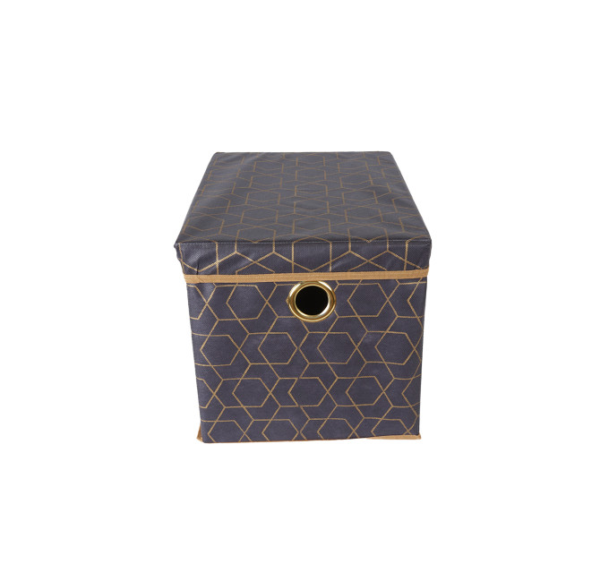 Короб для зберігання речей HOME 30*40*30см, Classic Blue (258496) - фото № 3