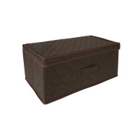 Короб для зберігання речей HOME 58*30*25см, коричневий (1502)