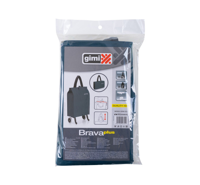 Сумка господарська на колесах 38л Gimi BRAVA PLUS, синій (GM23451) - фото № 11