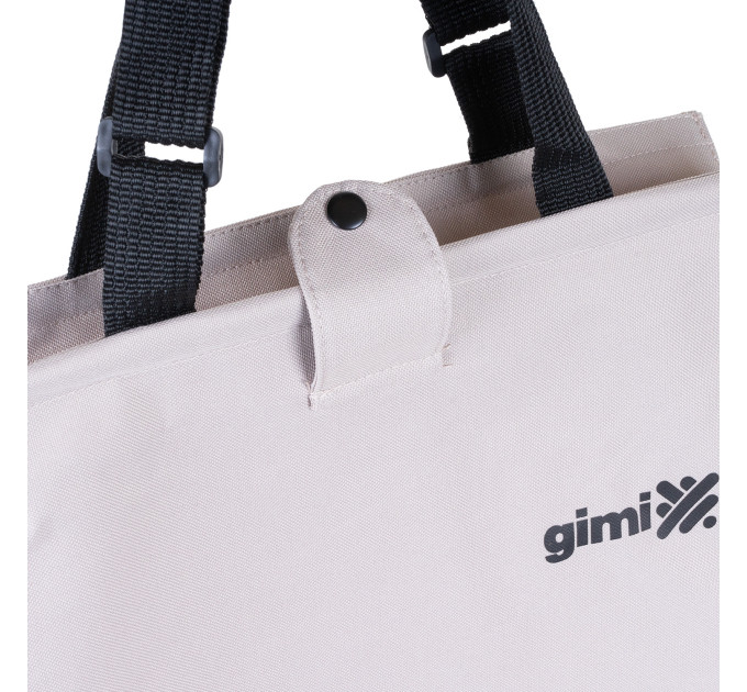 Сумка господарська на колесах 38л Gimi BRAVA PLUS, бежевий (GM23475) - фото № 7