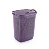 Корзина для білизни OZ-ER Plastik HONEYCOMB 63л, фіолетовий (N008-X88)