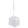 Йоржик для унітазу OZ-ER Plastik HONEYCOMB, білий (N011-X24)