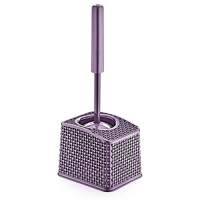 Йоржик для унітазу OZ-ER Plastik HONEYCOMB, бордовий (N011-X88)