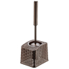Йоржик для унітазу OZ-ER Plastik RATTAN, коричневий (F003-X23)