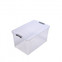 Контейнер Алеана Smart Box 27л, прозорий/сірий (123085)