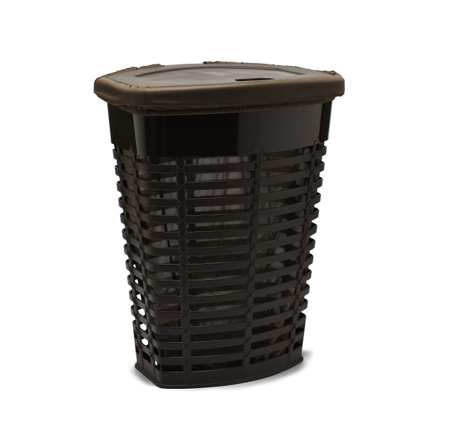 Корзина для білизни Prima Nova PALM, коричнева (E44-10-10) - фото № 1