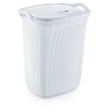 Корзина для білизни OZ-ER Plastik HONEYCOMB 63л, білий (N008-X24)