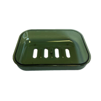 Мильниця Eco Fabric CUBE, прозоро-зелена (TRL-9021-TG)