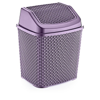 Відро для сміття OZ-ER Plastik HONEYCOMB 6.2л, фіолетовий (N009-X88)