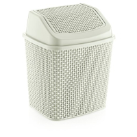 Відро для сміття OZ-ER Plastik HONEYCOMB 6.2л, кремовий (N009-X21)