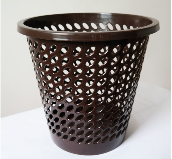 Корзина для бумаги ММ-Пласт 10л, коричневий (Box10/brown) - фото № 1