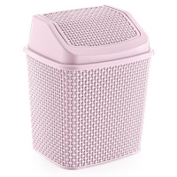 Відро для сміття OZ-ER Plastik HONEYCOMB 6.2л, рожевий(N009-X112)