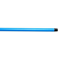 Ручка для мітли, швабри Metalstick рифлений пластик 120см (120CIAR)