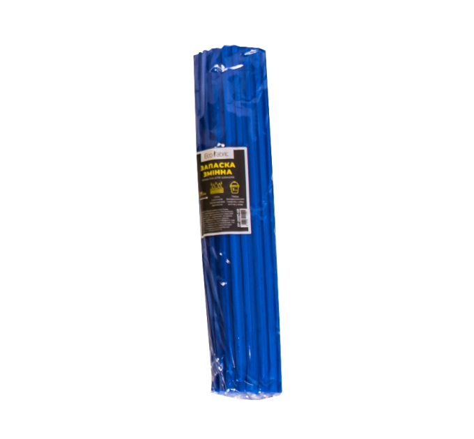 Змінна насадка губка для швабри Eco Fabric тверда, 27см, синя (EF-1027-HB) - фото № 4