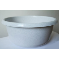 Миска пластикова ММ-Пласт 5л, білий (M05/white)
