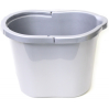 Відро для прибирання овальне 13л Tuttomop 00135, сріблястий (SOV13SS-silver)