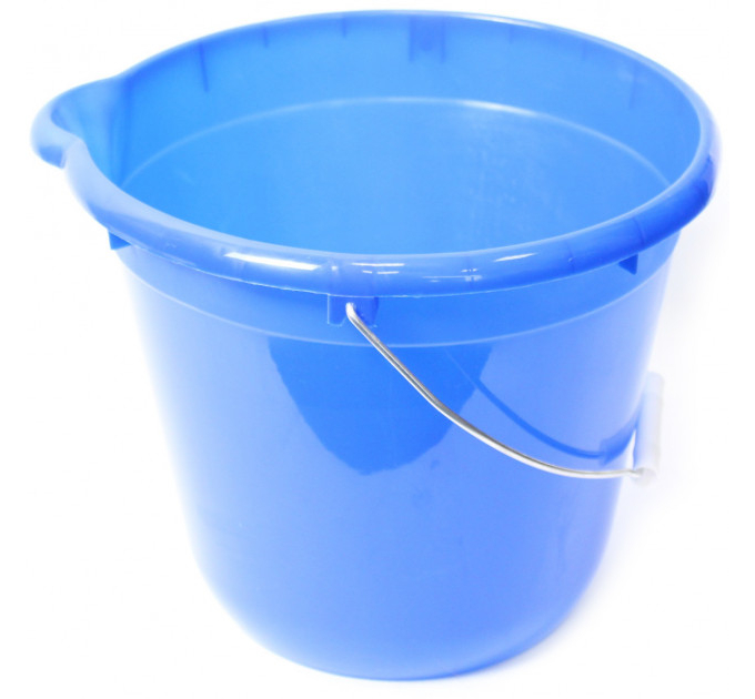 Відро для прибирання кругле 12л Tuttomop 42122, блакитний (SERO12SS-blue) - фото № 1